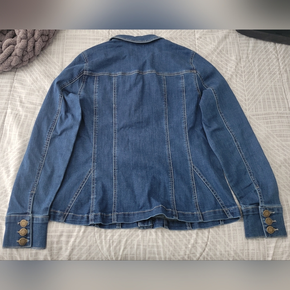XS BELLE Women's Denim Jacket BY KIM GRAVEL - Picture 2 of 4